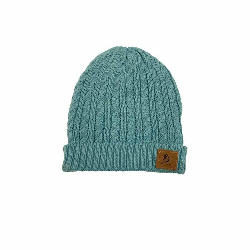 Gorrito bebé tejido invierno